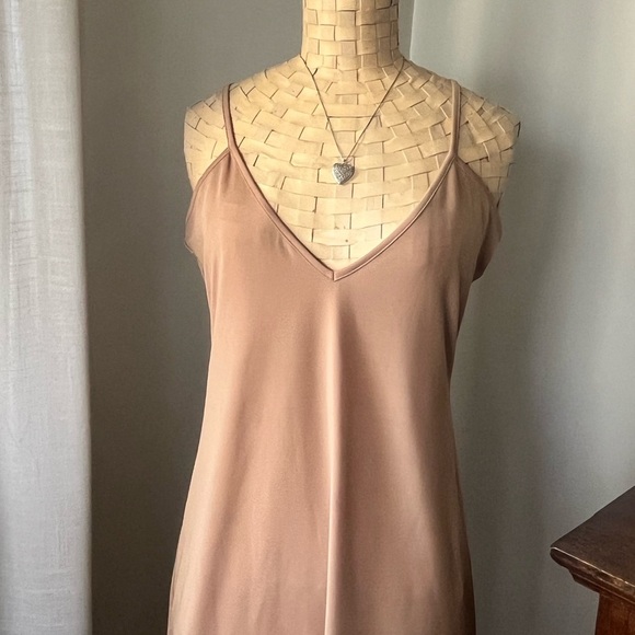 For Love & Lemons Silk Slip Dress - Picture 2 of 8